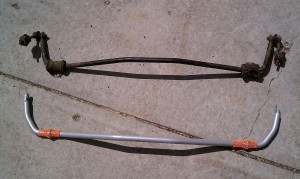 UUC Sway bar vs OEM sway bar