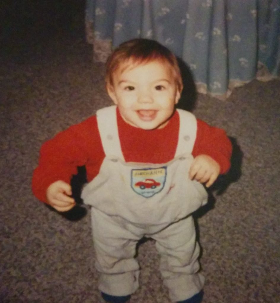 Little Mike Me as a kid